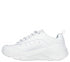 Pantofi sport, dama, SKECHERS D'LUX WALKER GOLDEN STEP 150106-WSL alb, piele ecologica
